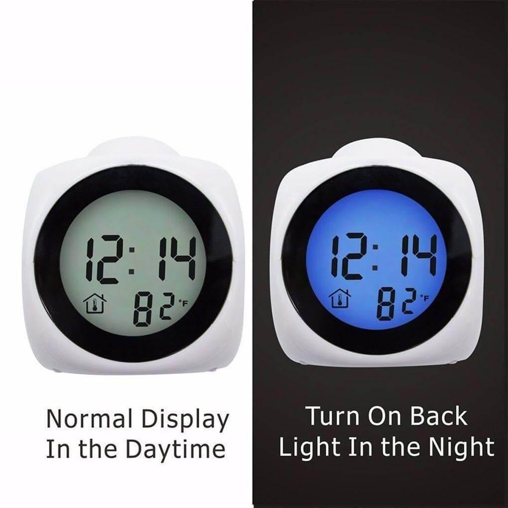 LCD Projection Digital Alarm Clock | Skanto