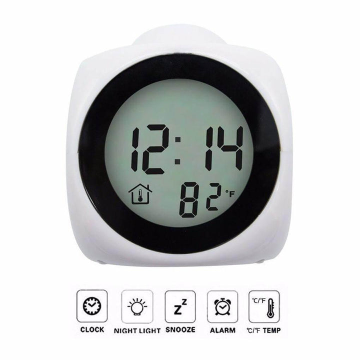 LCD-projeksjonsdisplay Digital vekkerklokke | Skanto