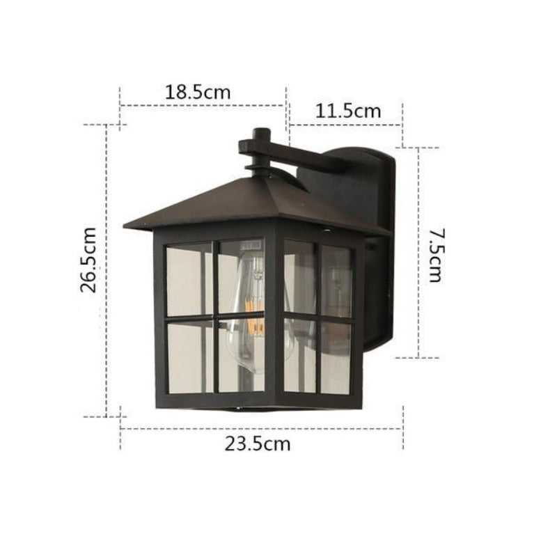 Skanto | Klassisk Utendørs Vegglampe