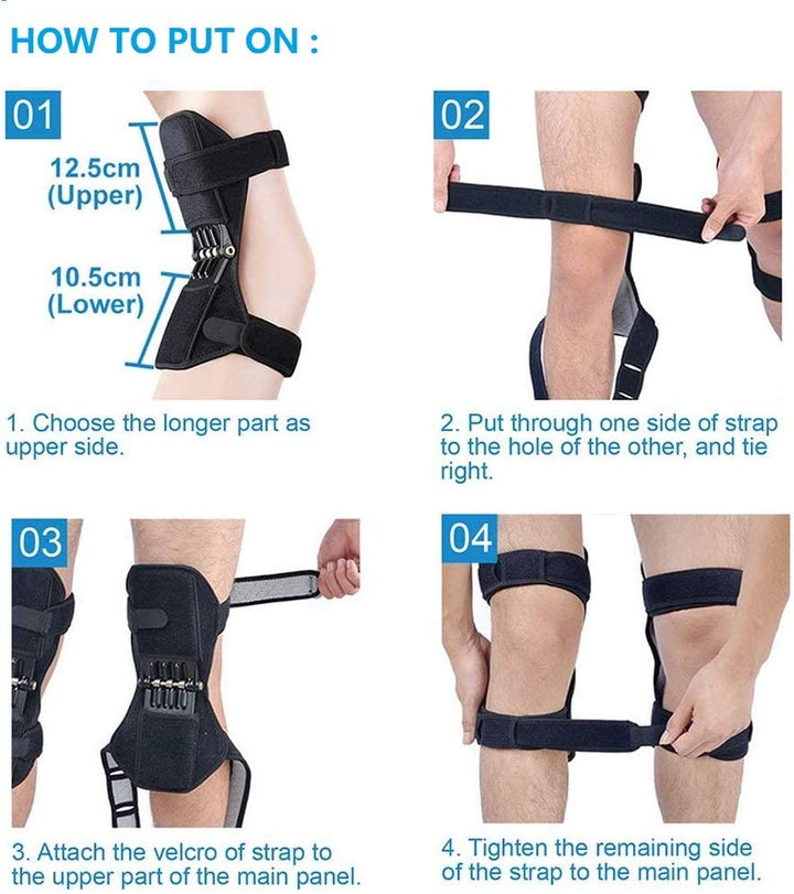 Power Knee Stabilizer Pads (in Pair) | Skanto
