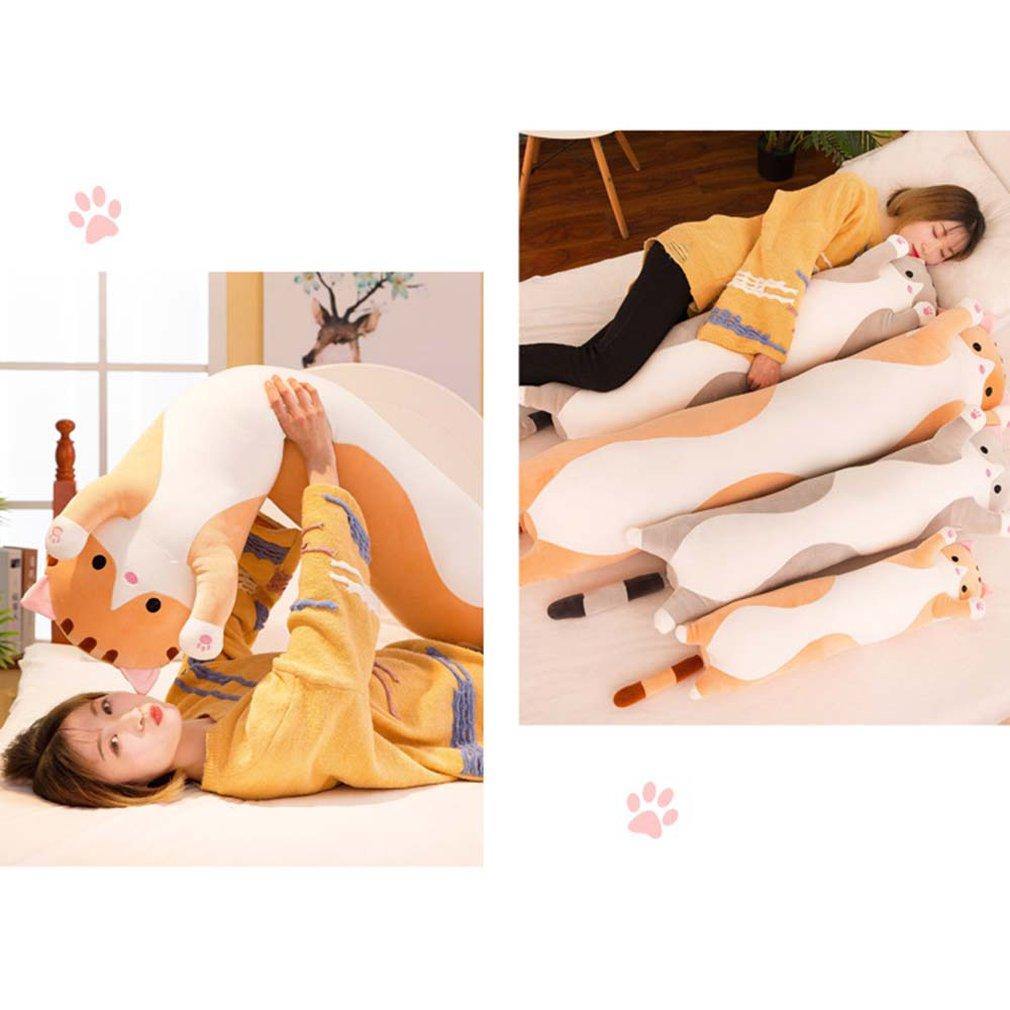 Søt katt myk lang katt plush pute | Skanto
