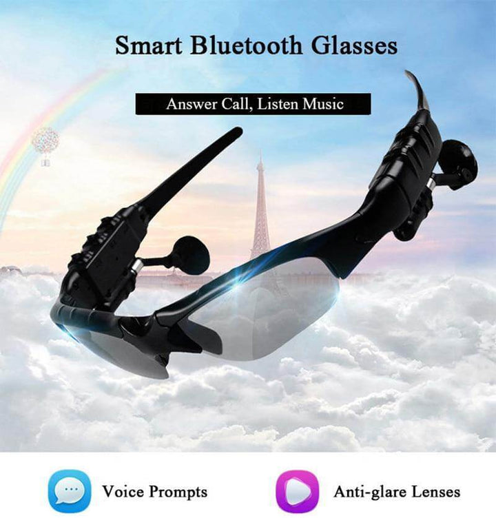 Smart Bluetooth Headset Kjøremodus Solbriller | Skanto