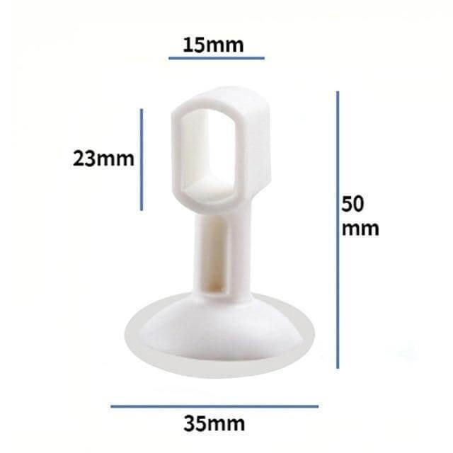 10PCS Silikon Dørstopper | Skanto