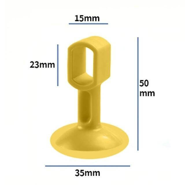 10PCS Silikon Dørstopper | Skanto