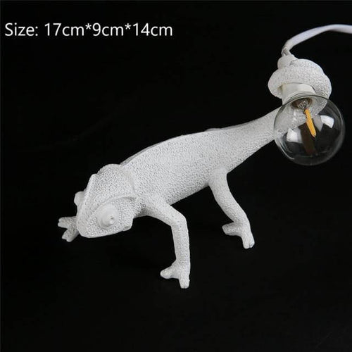 Nordic Modern Chameleon Cheetah Desk Lamp | Skanto