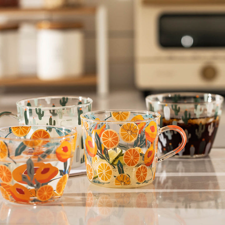 Skanto | HighLand Trykt Glass Målebeger