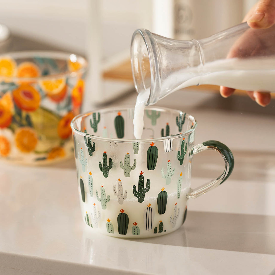 Skanto | HighLand Trykt Glass Målebeger