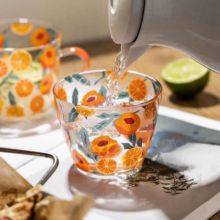 Skanto | HighLand Trykt Glass Målebeger