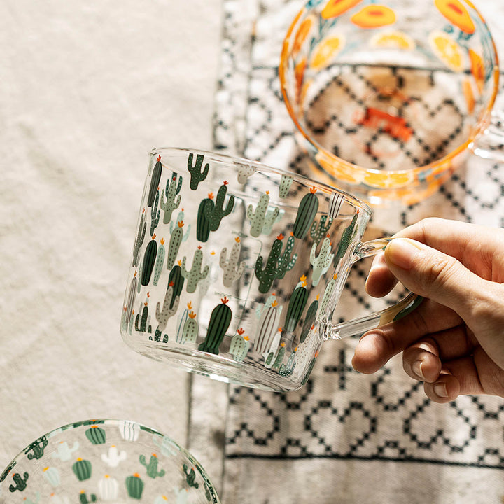 Skanto | HighLand Trykt Glass Målebeger