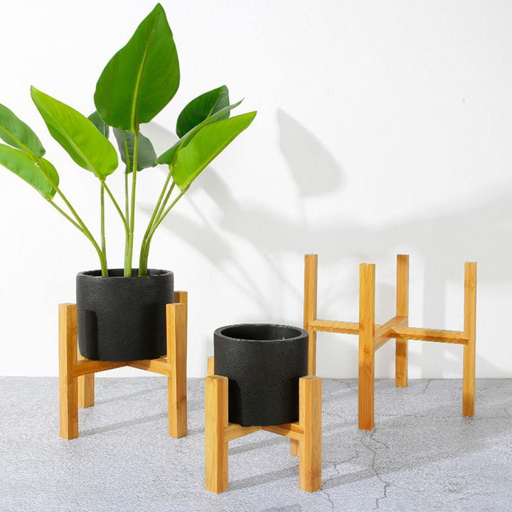 Skanto | BambooElevate Plantebord laget av bambustrær | Justerbart & Stabilt | Perfekt for innendørs bruk