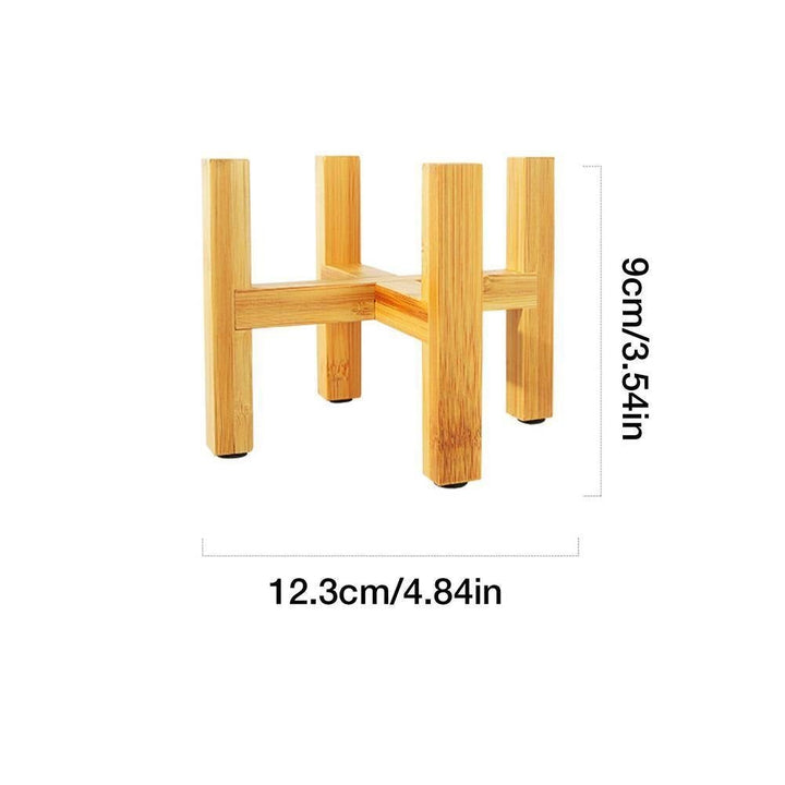 Skanto | BambooElevate Plantebord laget av bambustrær | Justerbart & Stabilt | Perfekt for innendørs bruk