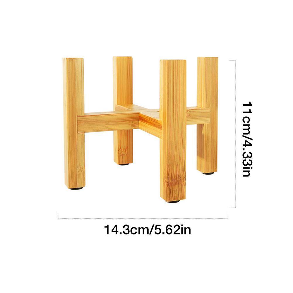 Skanto | BambooElevate Plantebord laget av bambustrær | Justerbart & Stabilt | Perfekt for innendørs bruk