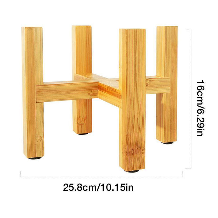 Skanto | BambooElevate Plantebord laget av bambustrær | Justerbart & Stabilt | Perfekt for innendørs bruk
