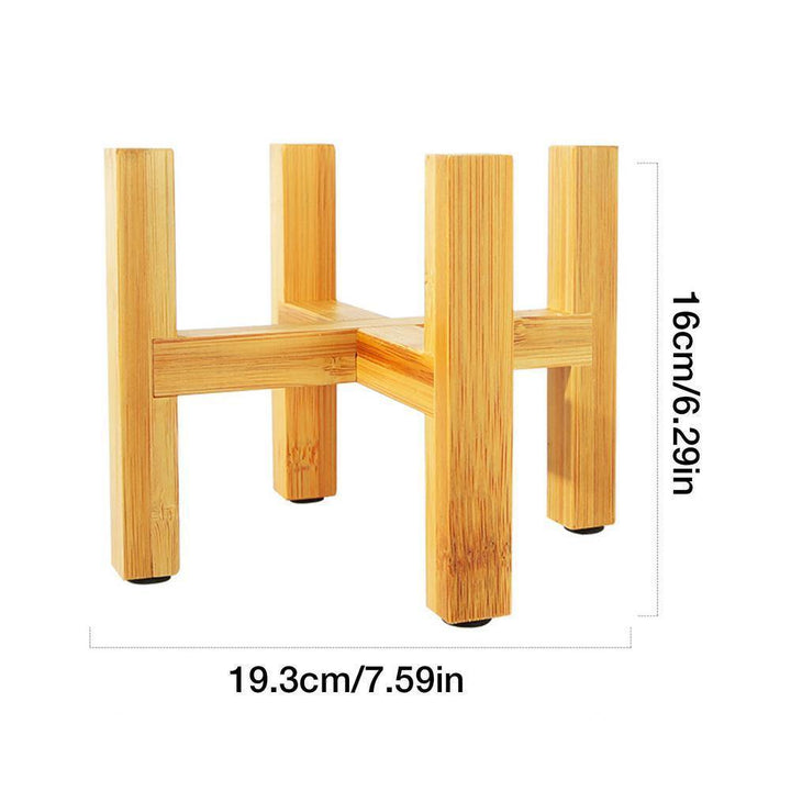 Skanto | BambooElevate Plantebord laget av bambustrær | Justerbart & Stabilt | Perfekt for innendørs bruk