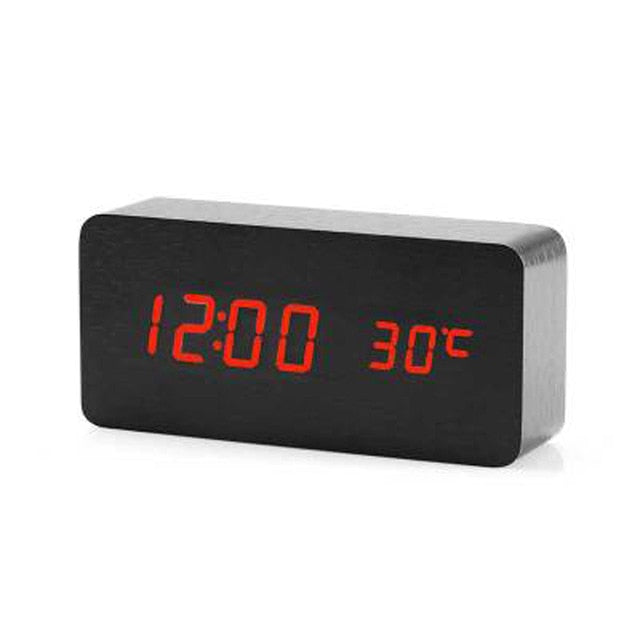 Skanto | VoiceRise - Nordisk Digital LED Vekkerklokke