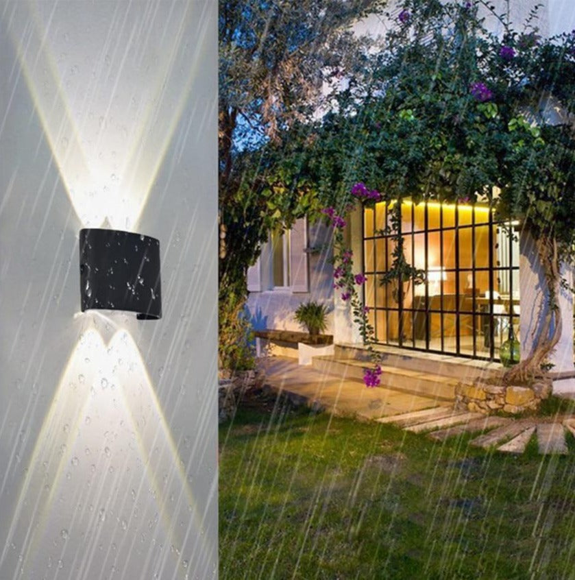 Veda - Utendørs LED Vegglampe | Skanto