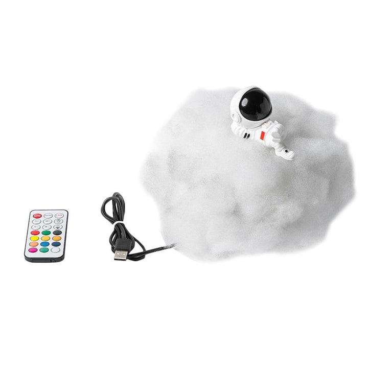 Astronaut Fargerike Skyer Nattlys