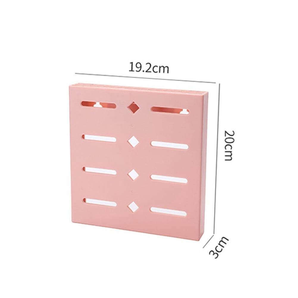 2PCS Firkantet Pastell Mavi Veggmontert Knivorganisator | Skanto