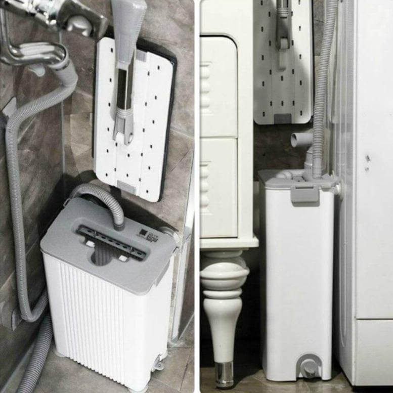 Easy Clean Ingen Håndtørk Fuktig Lat Mopp | Skanto