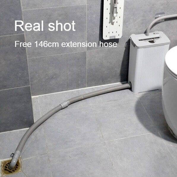 Easy Clean Ingen Håndtørk Fuktig Lat Mopp | Skanto