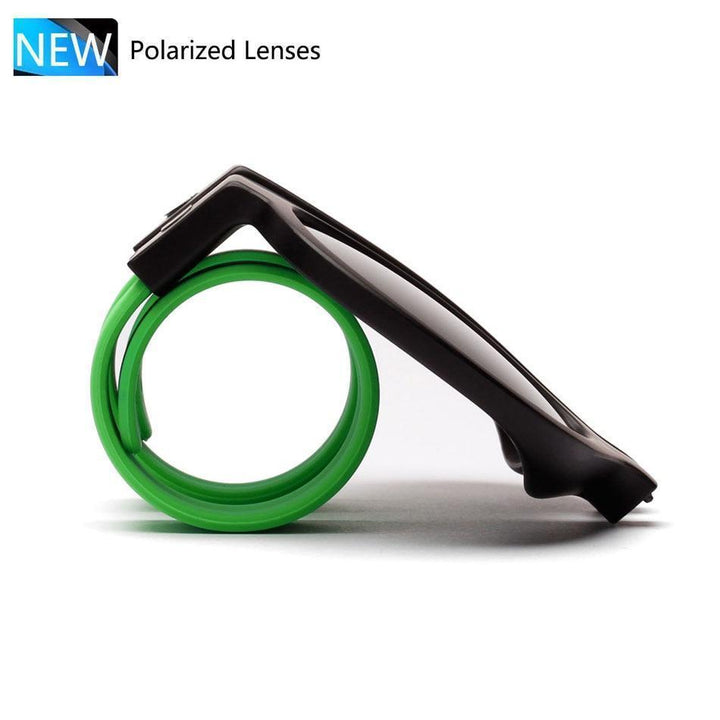 Skanto | Slap Solbriller Polaroid Slappable Wrap Armbånd Solbriller Håndleddsbånd Foldbare Solbriller