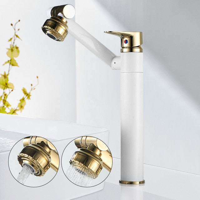 Elegant luksuriøs roterende servantkran