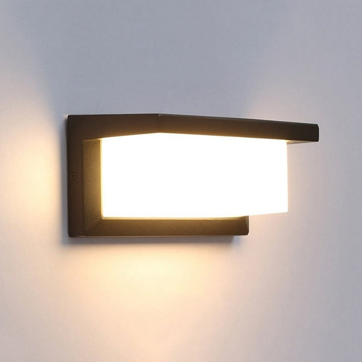Horisonal LED-utendørslys