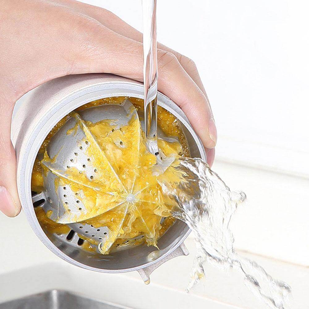 Bærbar enkel pastell minijuicer