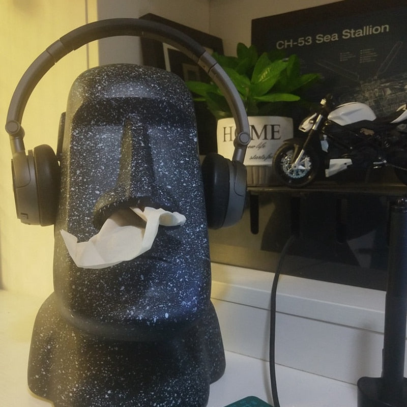 Stein Statue Vevdekselboks | Skanto