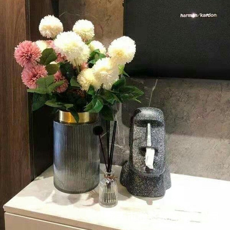 Stein Statue Tissue Box | Skanto