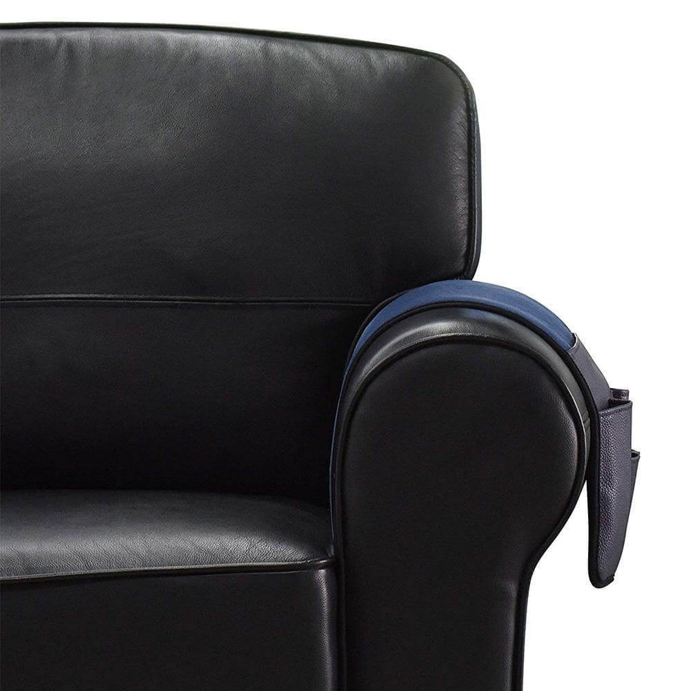 Skanto | Non-slip 5 lomme lær armlene stol organiser