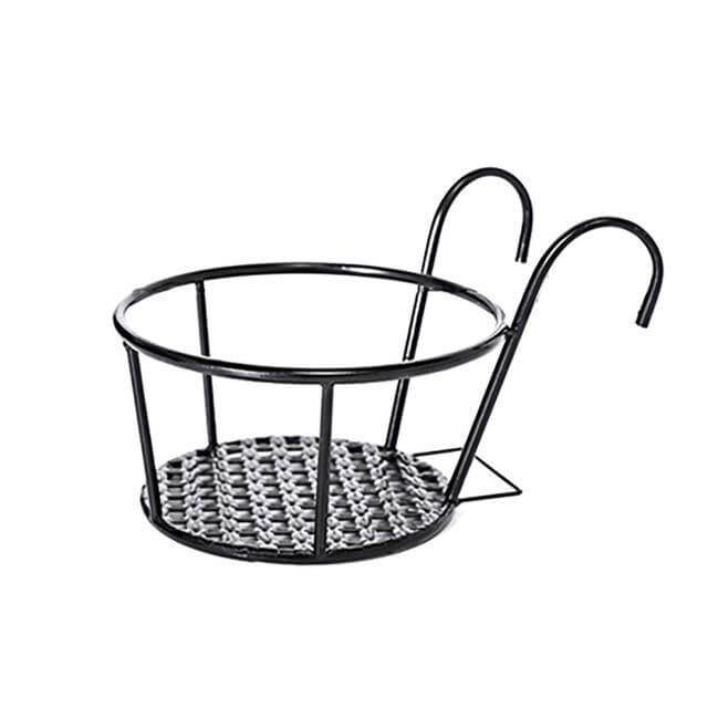 Jern utendørs hengende kurver blomsterpotteholder | Skanto