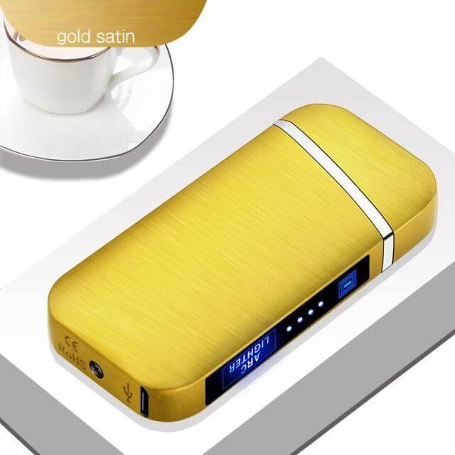 Skanto | Dobbel Bue Elektronisk Oppladbar Vindskjerm Lightere