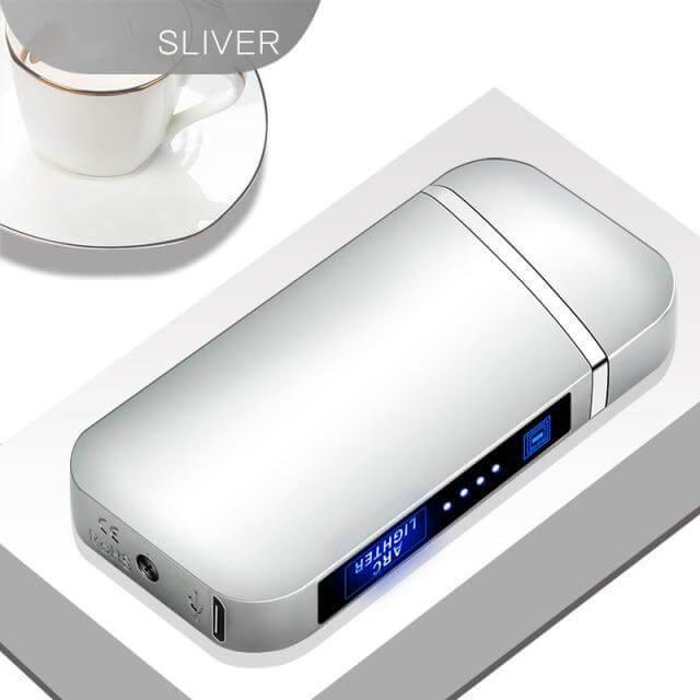 Skanto | Dobbel Bue Elektronisk Oppladbar Vindskjerm Lightere