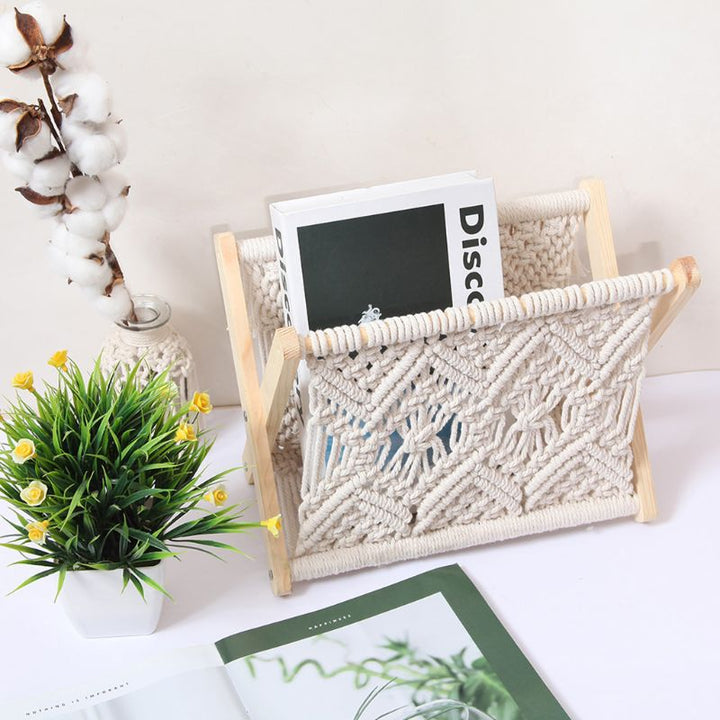 Nordic Cotton FoldaSkantoe Magazine Holder | Skanto