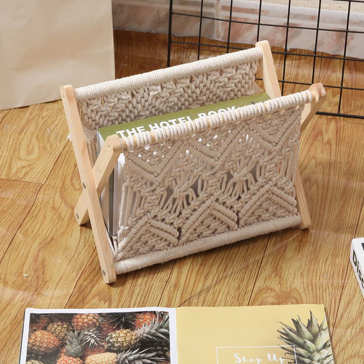 Nordic Cotton FoldaSkantoe Magazine Holder | Skanto