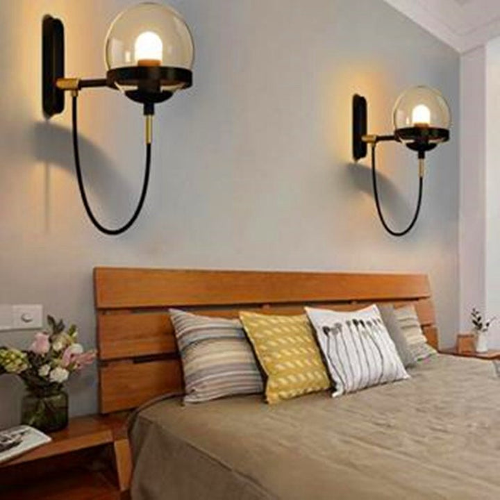 Elegant Retro Glass Wall Lamp | Skanto