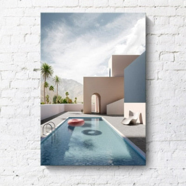 Nordisk arkitekturkunst – lerretmaleri