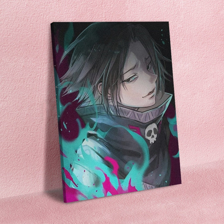 Anime Skull Karakter - Lærret Veggkunst Maleri | Skanto