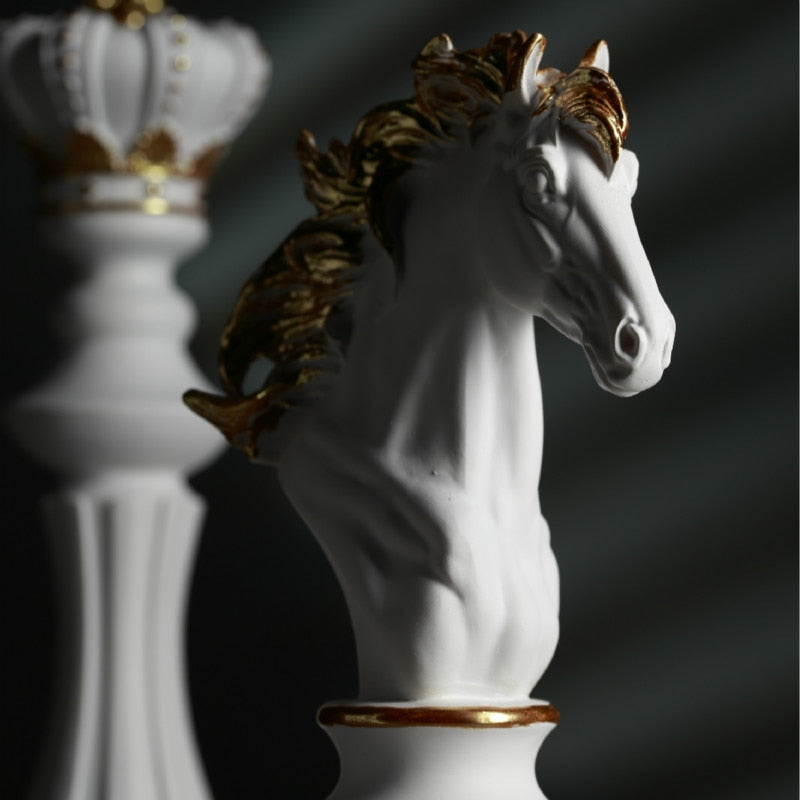 Luksus Sjakk Statue Hjem Innredning | Skanto