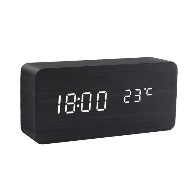 Skanto | LED Vekkerklokke i Tre Kubusform