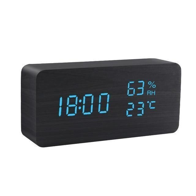 Skanto | LED Vekkerklokke i Tre Kubusform