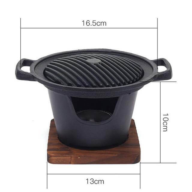 Mini japansk røykfri grillbord | Skanto