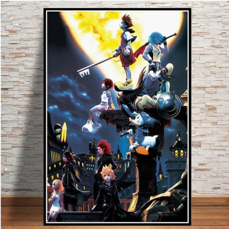 Mystisk New Age anime videospill – lerretbilde