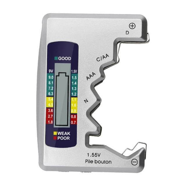 Skanto | Universell LCD Skjerm Batterikapasitet Tester