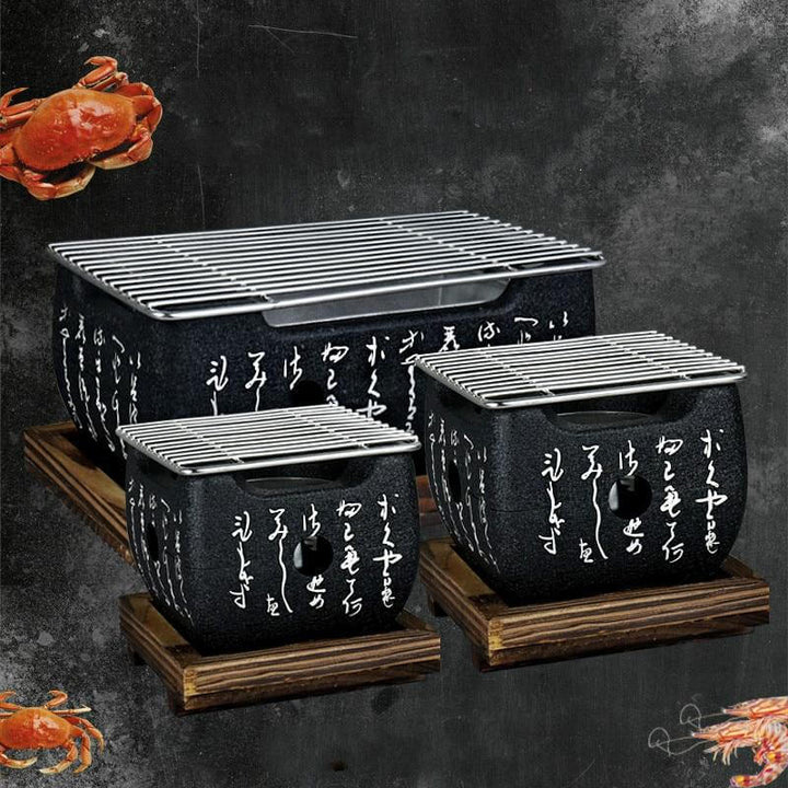 Bærbar koreansk orientalsk grillovn | Skanto