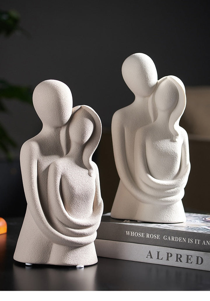 Nordic Abstract Thinker Harpiks Statue Skulptur | Skanto