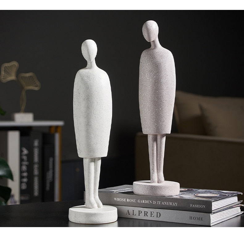 Nordic Abstract Thinker Harpiks Statue Skulptur | Skanto