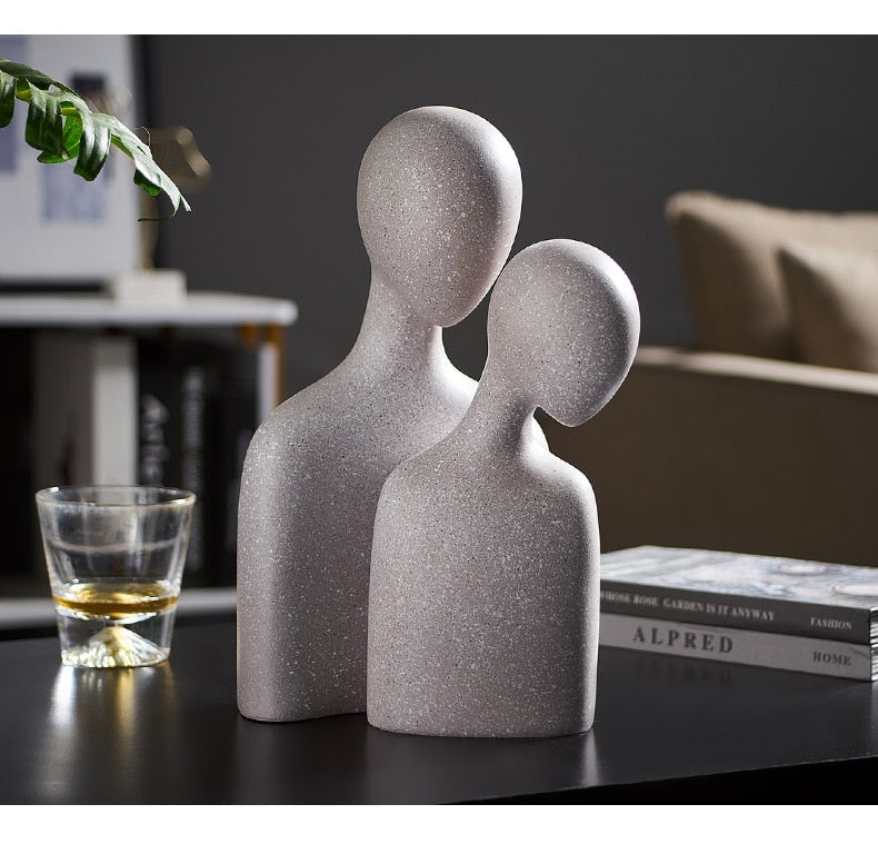 Nordic Abstract Thinker Harpiks Statue Skulptur | Skanto