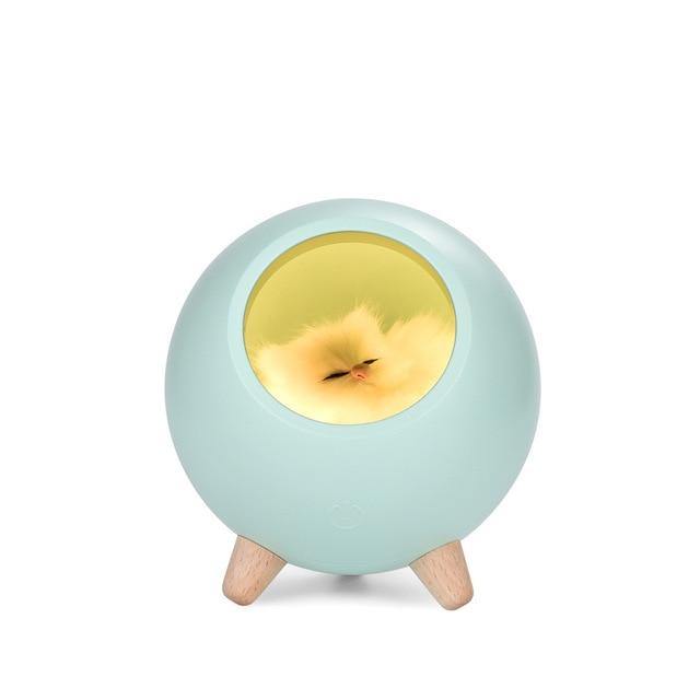 Søt kjæledyrhus USB LED nattlampe | Skanto